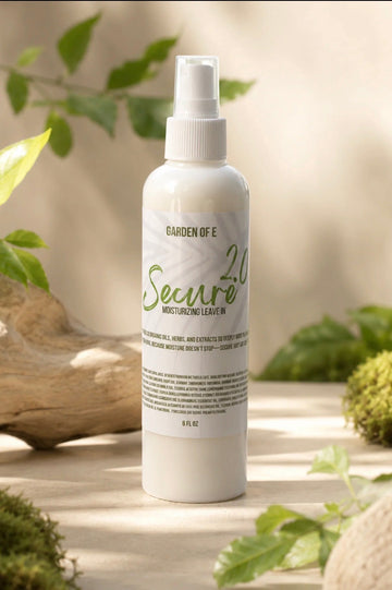 Garden of E Secure 2.0 leave-in conditioner for curly hair