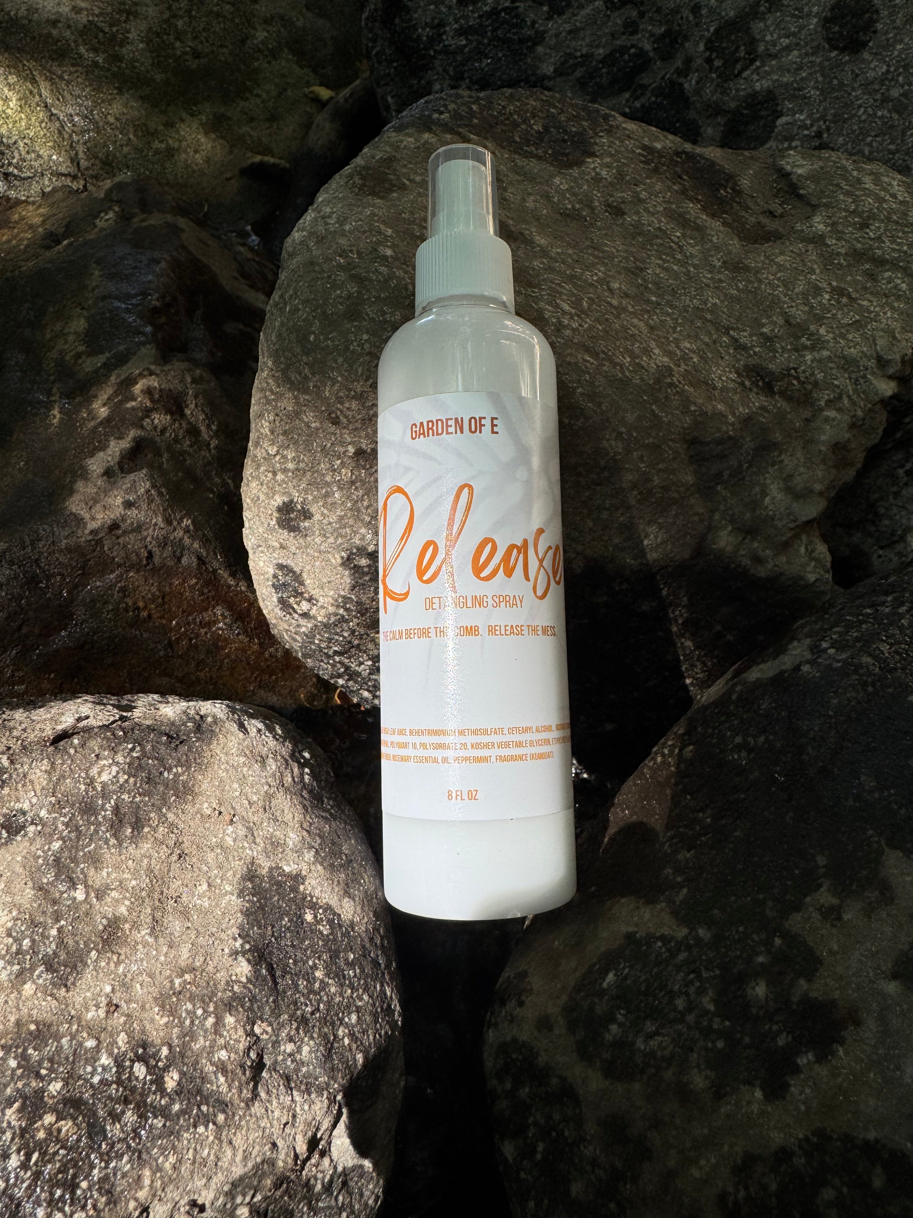 Release detangler spray